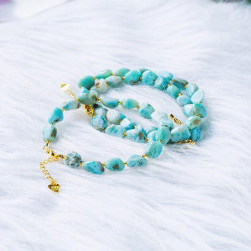 ¡¾Chips Bracelet ¡¿Larimar